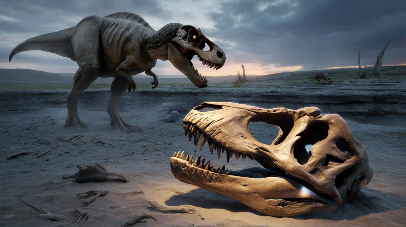 Złamany ząb T. rexa w czaszce ofiary odsłania brutalne polowanie