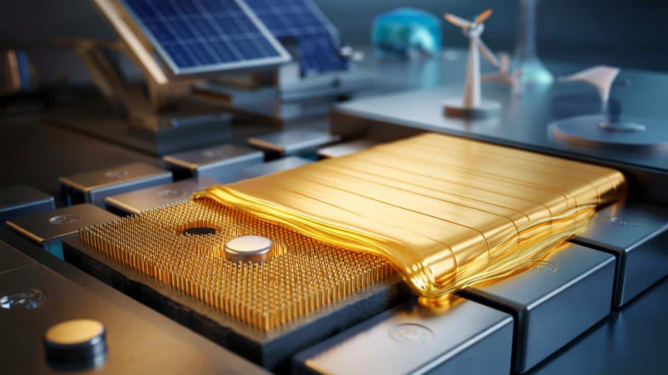 Złoto w roli tarczy dla baterii cynkowych. Naukowcy zwiększyli ich trwałość pięćdziesiąt razy