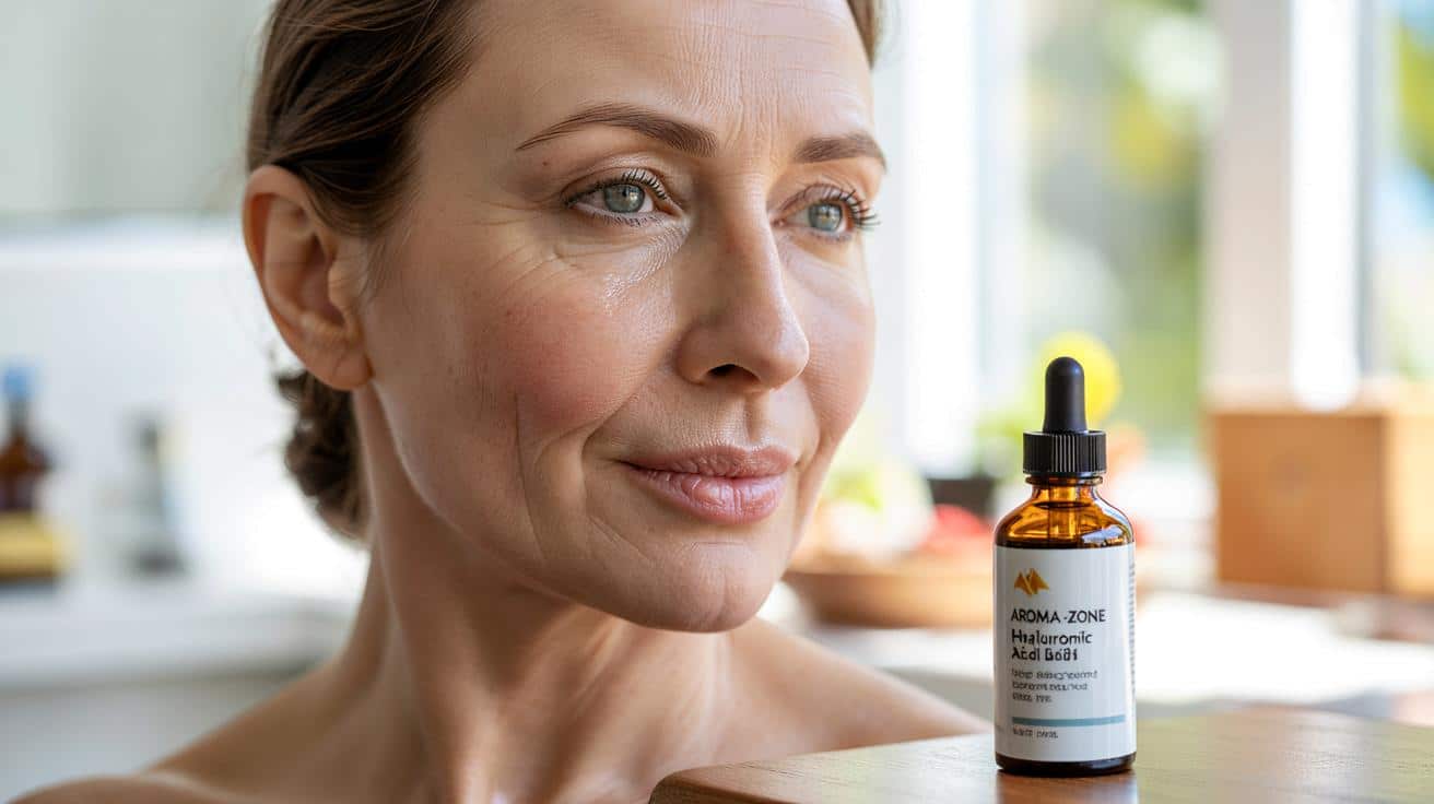 Zmarszczki wokół ust w odwrocie: serum Aroma-Zone napina skórę w 28 dni