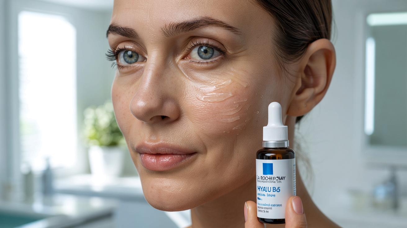 Zmarszczki z odwodnienia znikają? Sprawdzamy hitowy serum La Roche-Posay z 4 formami kwasu hialuronowego