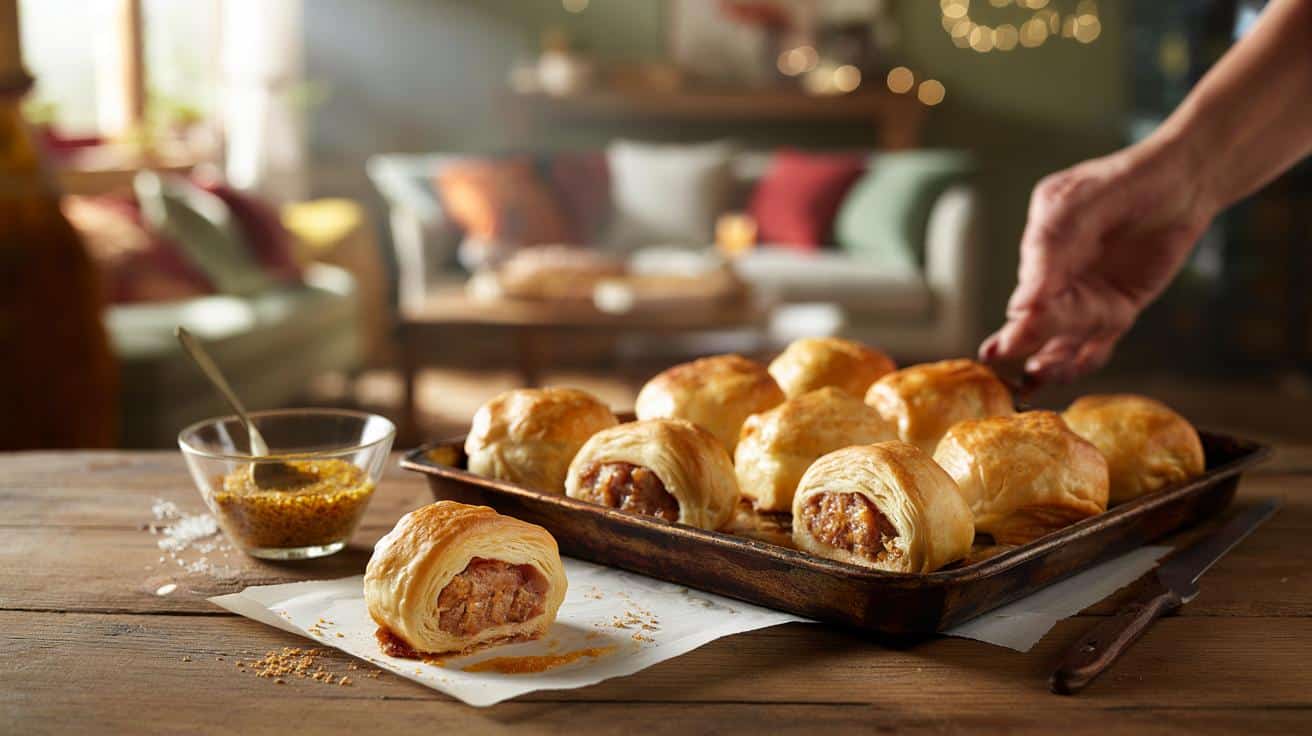 Zmieniła jeden detal w przekąskach z ciasta francuskiego. Znikają z talerza w 10 minut