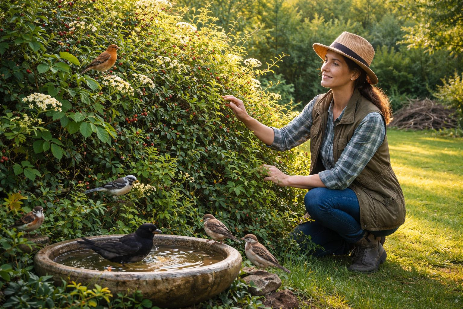 Zmieniłam jedną rzecz w ogrodzie. Teraz ptaki wracają co wiosnę