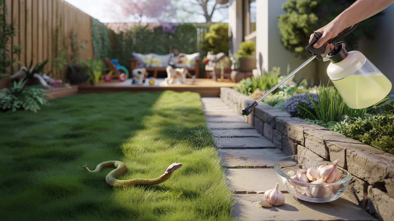 Żmije w ogrodzie? Naturalny sposób na bezpieczny trawnik już od marca