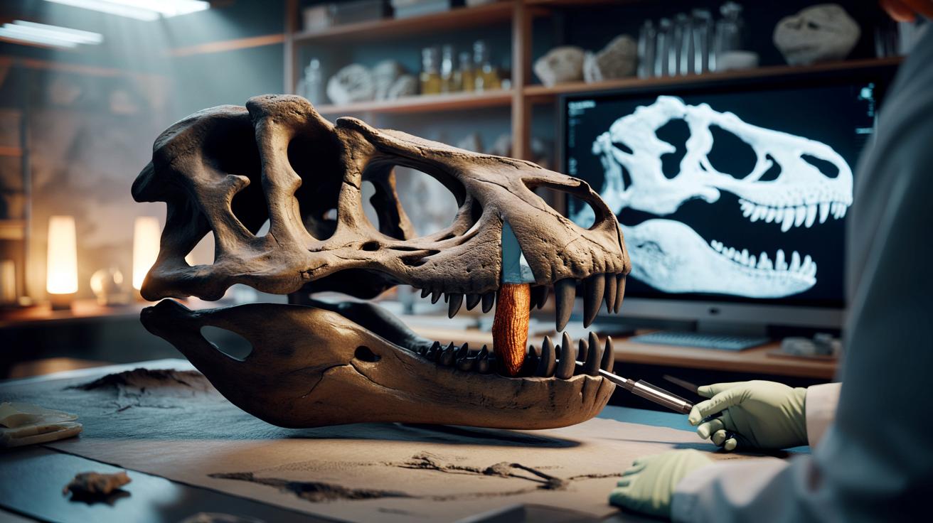 Znaleźli czaszkę dinozaura z zębem T. rexa. Naukowcy czytają z niej scenę ataku