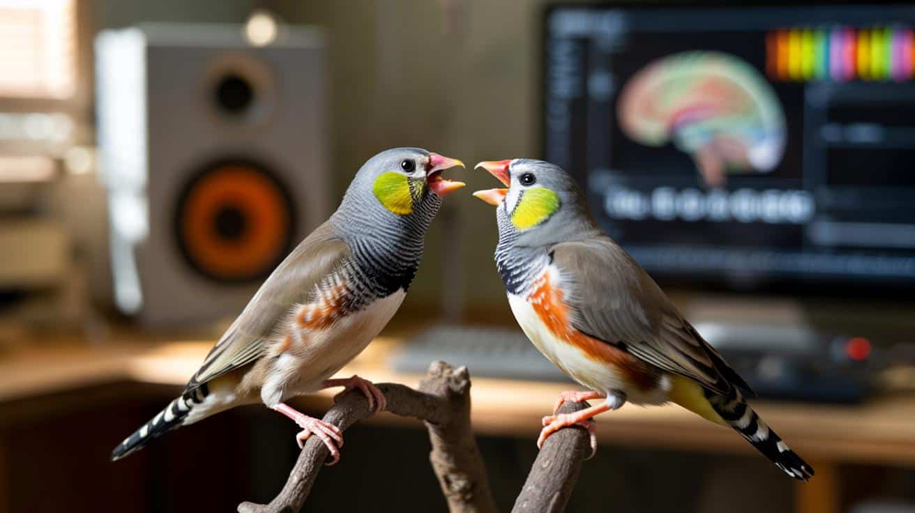 Znane głosy przyspieszają rozmowę: jak zebry astryldowe reagują na „swoich”