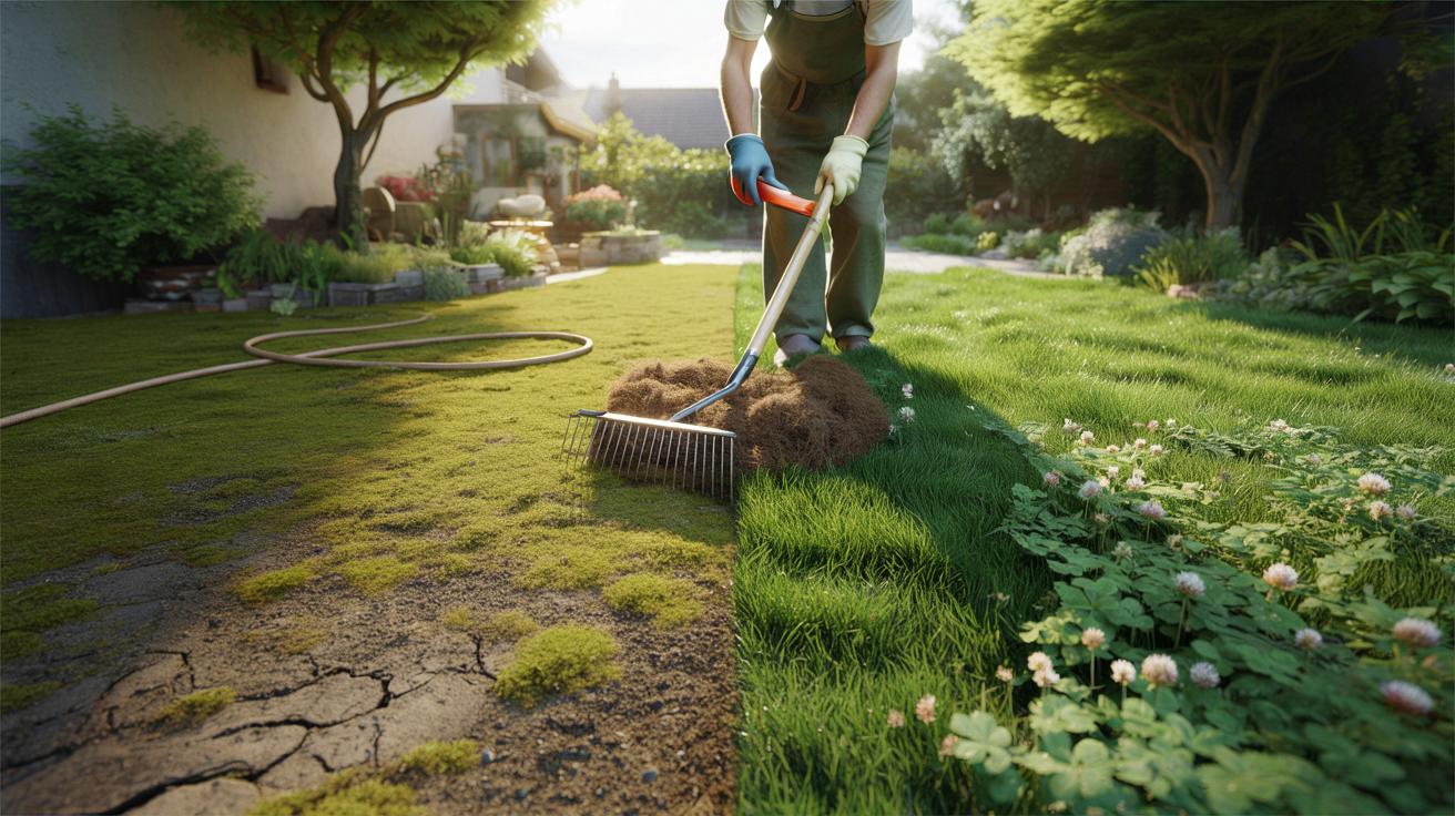 Żółkniejący trawnik? Cztery proste kroki do soczystej zieleni bez chemii