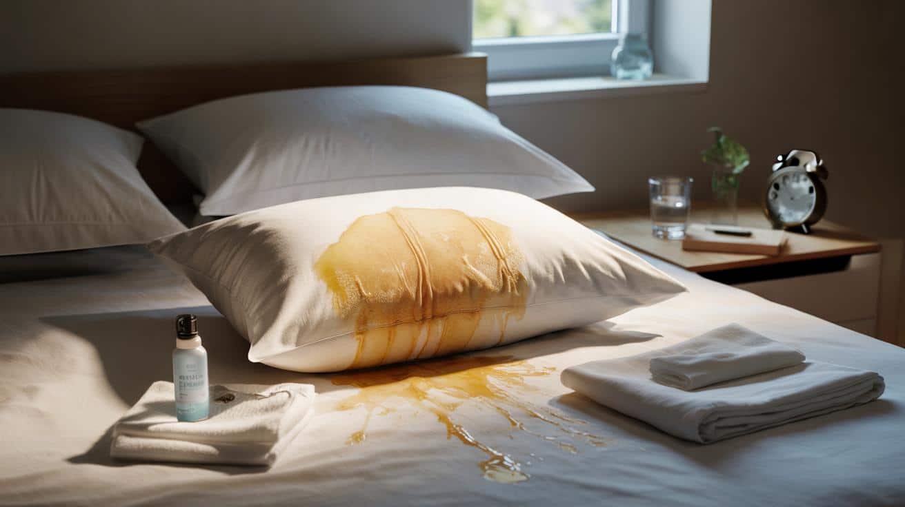 Żółte plamy na poduszce? Sprawdź, co mówi o tobą twoje łóżko