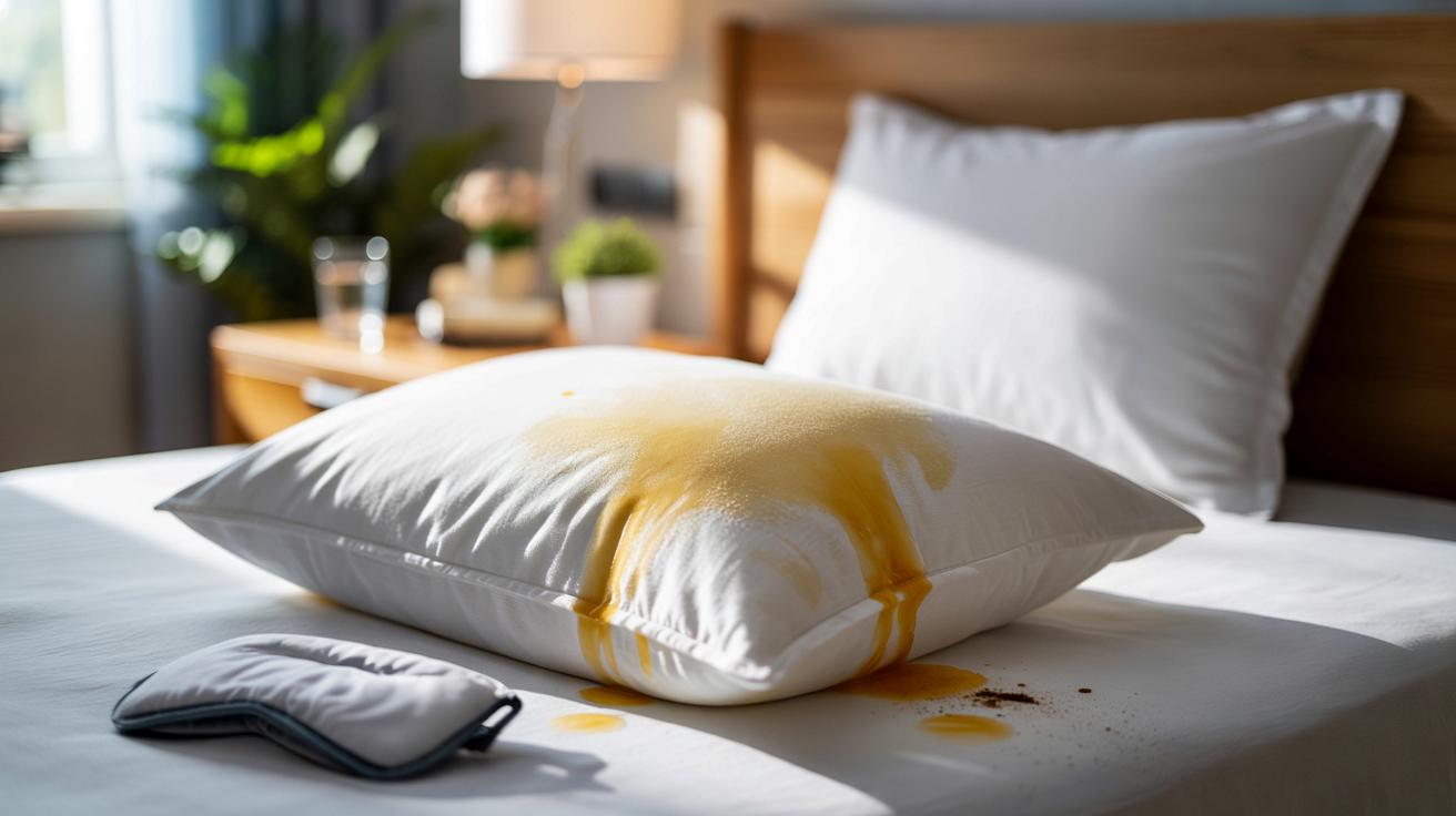 Żółte plamy na poduszce? Sprawdź, co mówi o tobie twoje łóżko