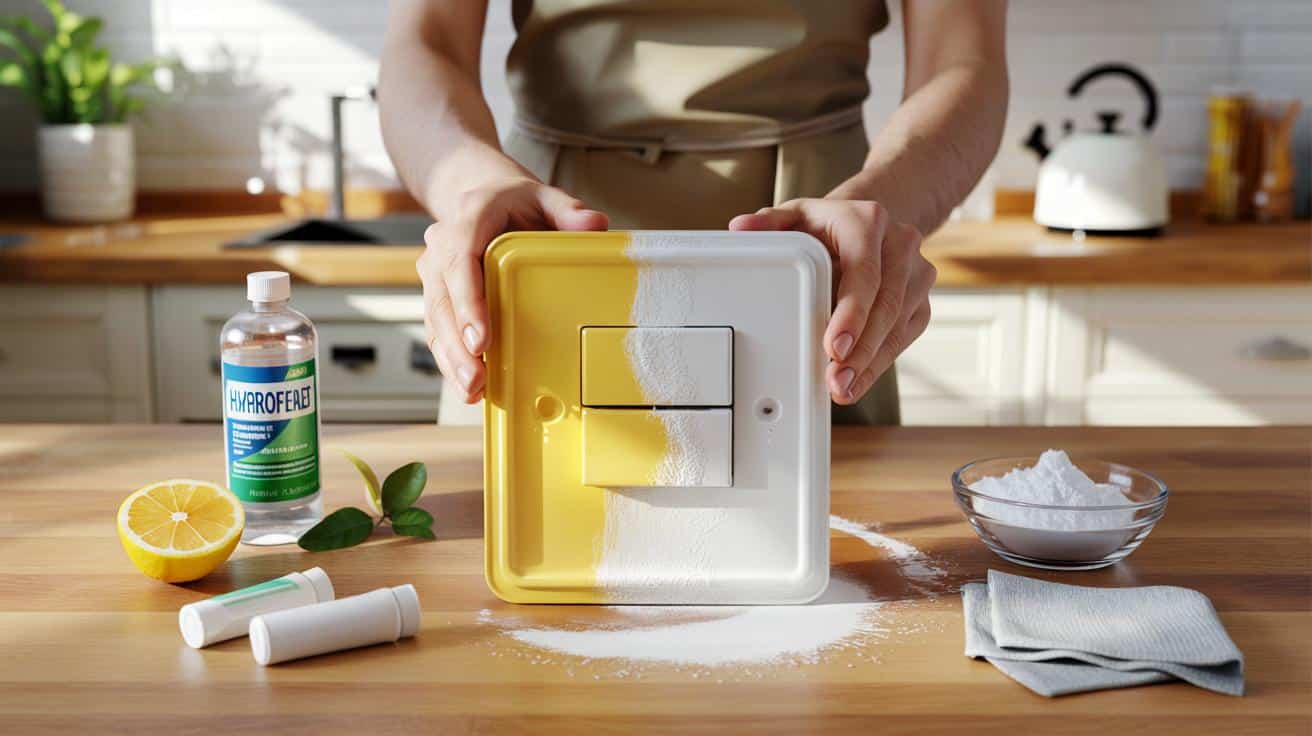 Żółty plastik w domu? 5 prostych trików, które przywracają mu biel