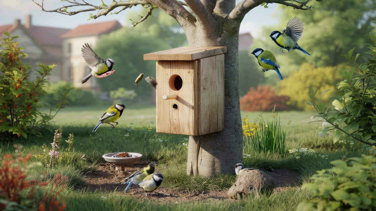 Zrób tę jedną rzecz w ogrodzie, a sikory pojawią się tłumem