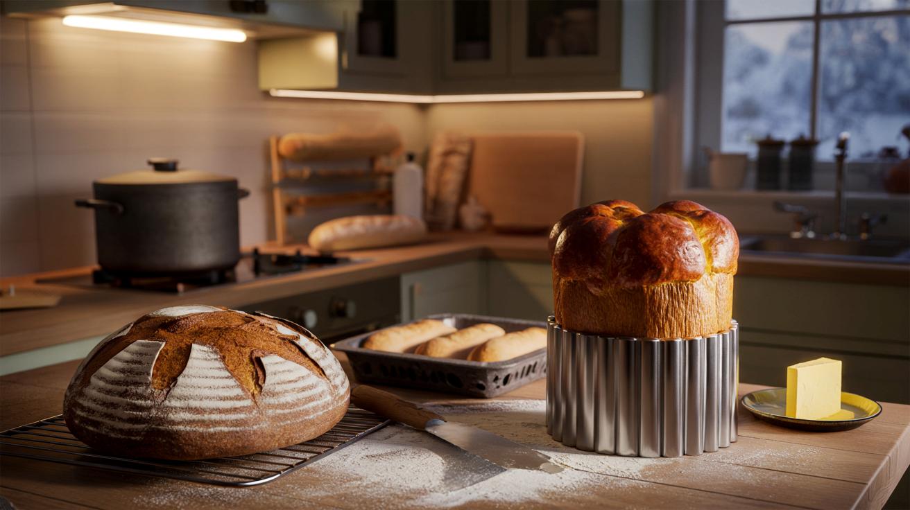 Zrób z kuchni przytulną piekarnię: domowy chleb i zimowa brioche