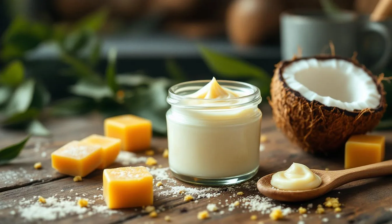 Zrobiłem krem z oleju kokosowego i wosku pszczelego w 15 minut, efekt zaskoczył