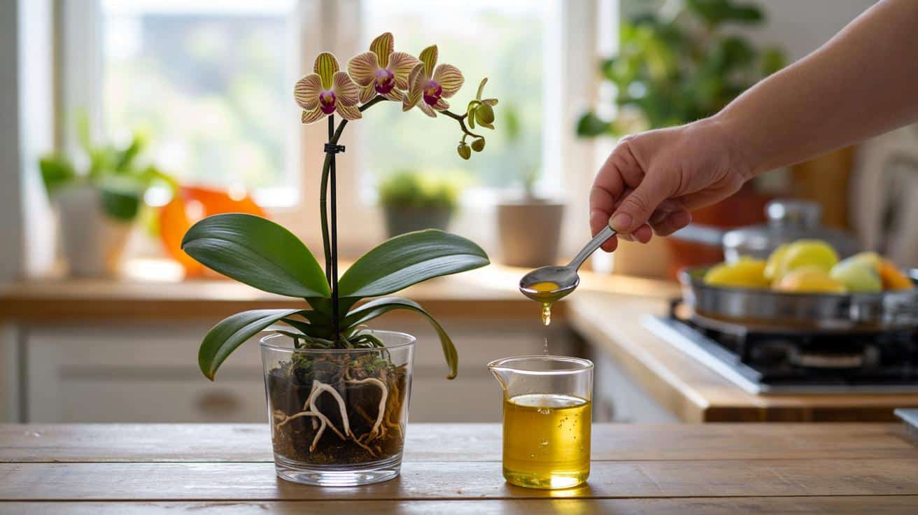 Zwiędła orchidea nie musi trafić do kosza. Ten żółty wywar potrafi ją obudzić