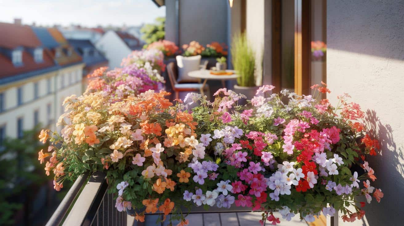 Zwisające kwiaty na balkon cały sezon: ta roślina robi efekt wow