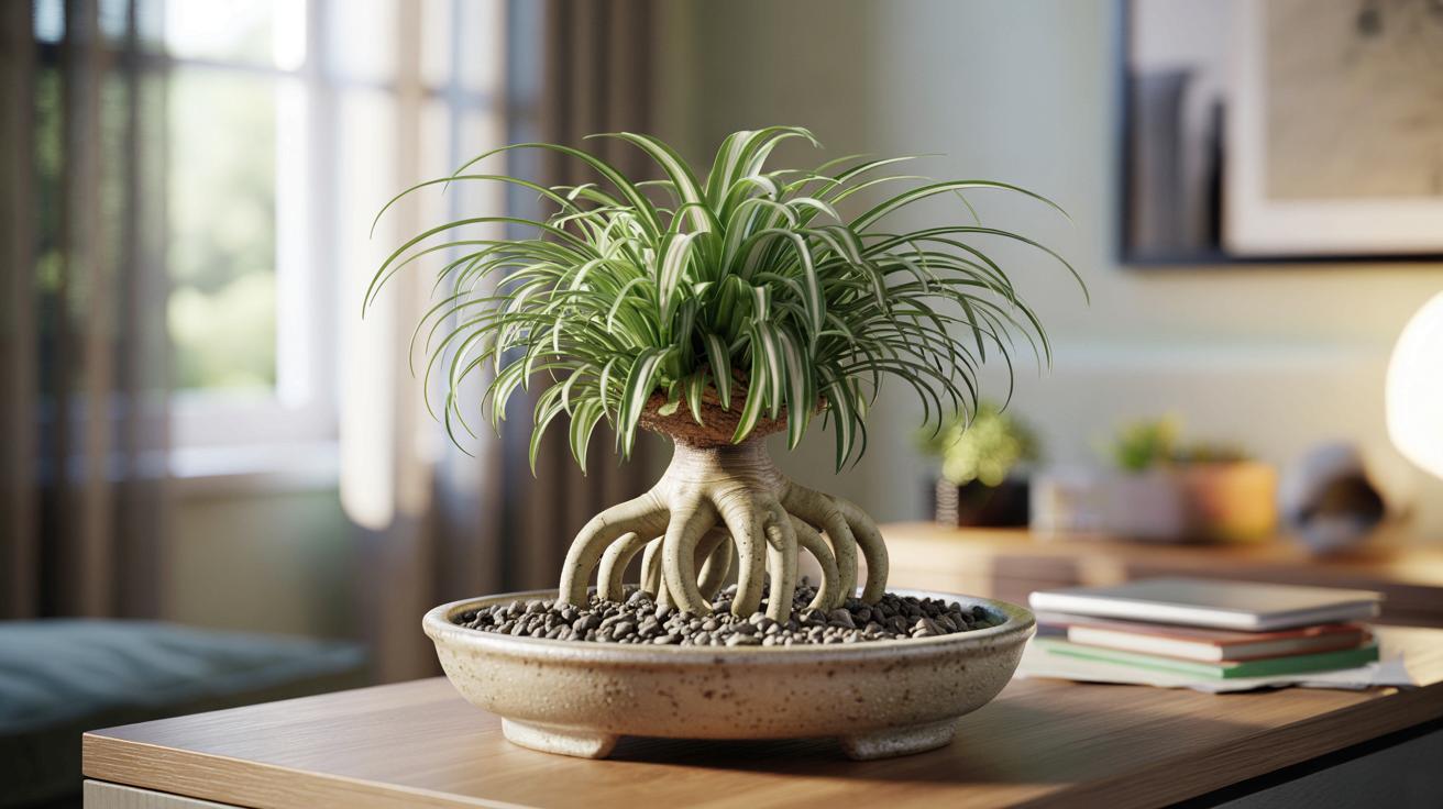 Zwykła zielistka jak miniaturowe drzewko: prosty trik na efekt bonsai