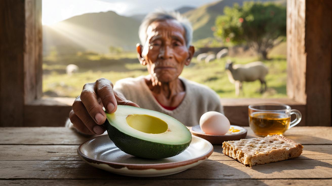 Żył 125 lat. Ten prosty poranny rytuał zawsze miał na talerzu